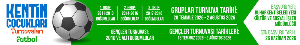 Kentin Çocukları Futbol Turnuvası