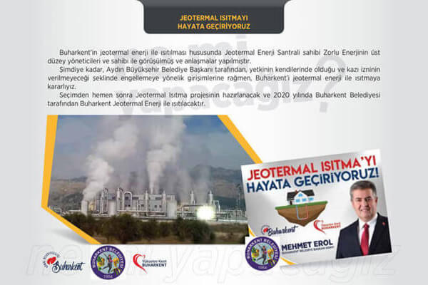 Jeotermal Isıtma Projesi